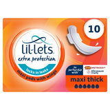 Lil-Lets Heavy Period Maxi Pads With Wings x10