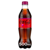 Coca-Cola Zero Sugar Cherry Flavour Cola 500ml - British product