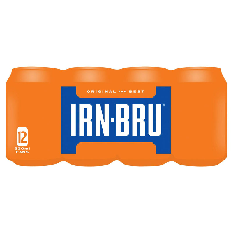Irn-Bru Soft Drink Cans 12 x 330ml