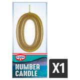 Dr. Oetker Number 0 Candle For Cake Decoration - British product