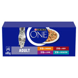 Purina One Mini Fillets Mixed Selection in Gravy Wet Cat Food 40 x 85g