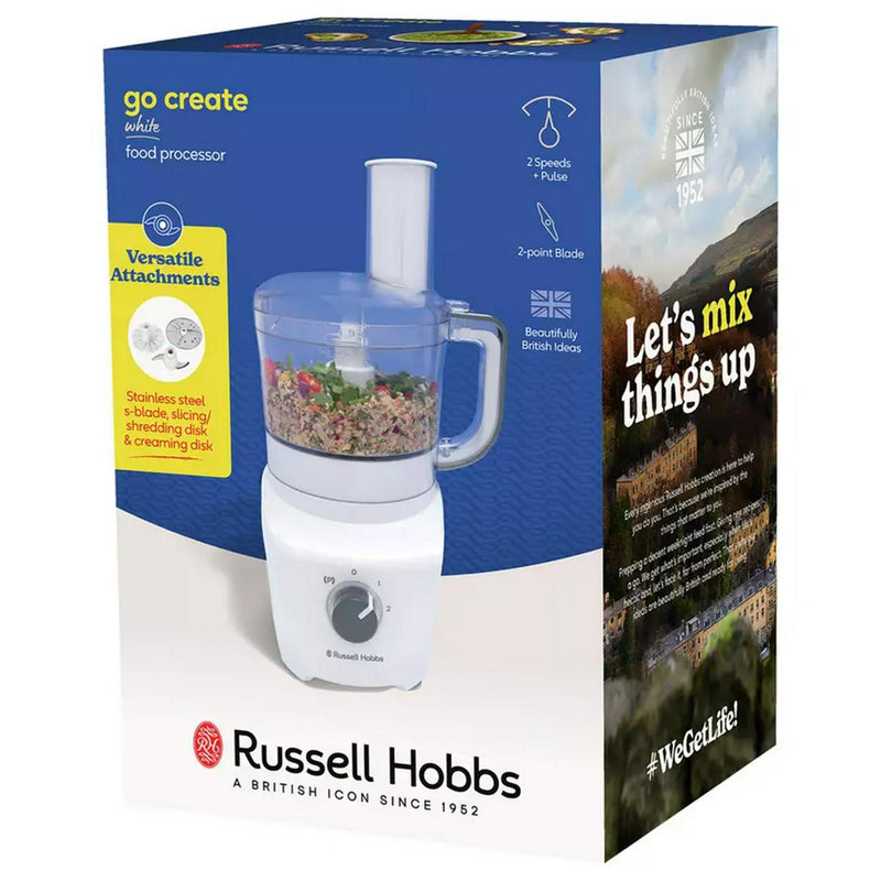 Russell Hobbs Go Create Food Processor 1.5L, imported from the UK
