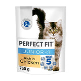 Perfect Fit Advanced Nutrition Kitten Complete Dry Chicken Cat Food 750g