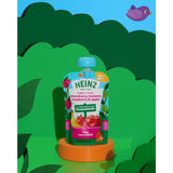 Heinz Strawberry Banana Raspberry Apple Baby Food Puree 100g, UK version