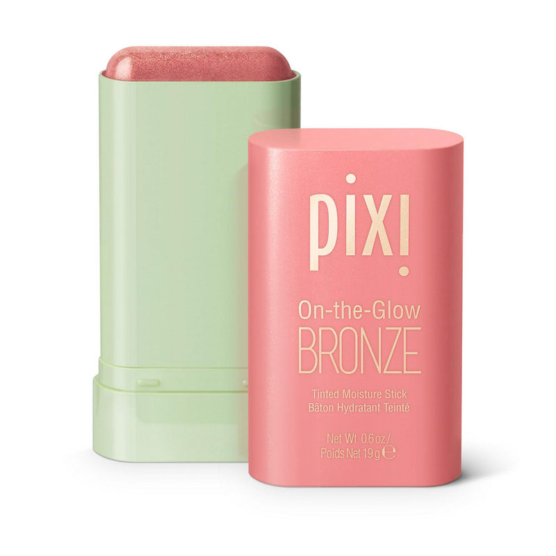 Pixi On-the-Glow Bronze Tinted Moisture Stick 19g, imported from the UK