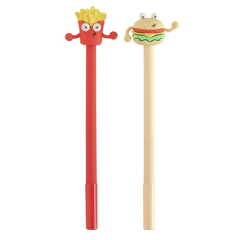 Sainsbury's Home Fast Food Pen Black Novelty Stationery (British brand)