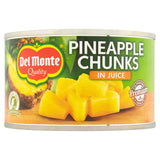 Del Monte pineapple chunks 230g, imported from the UK