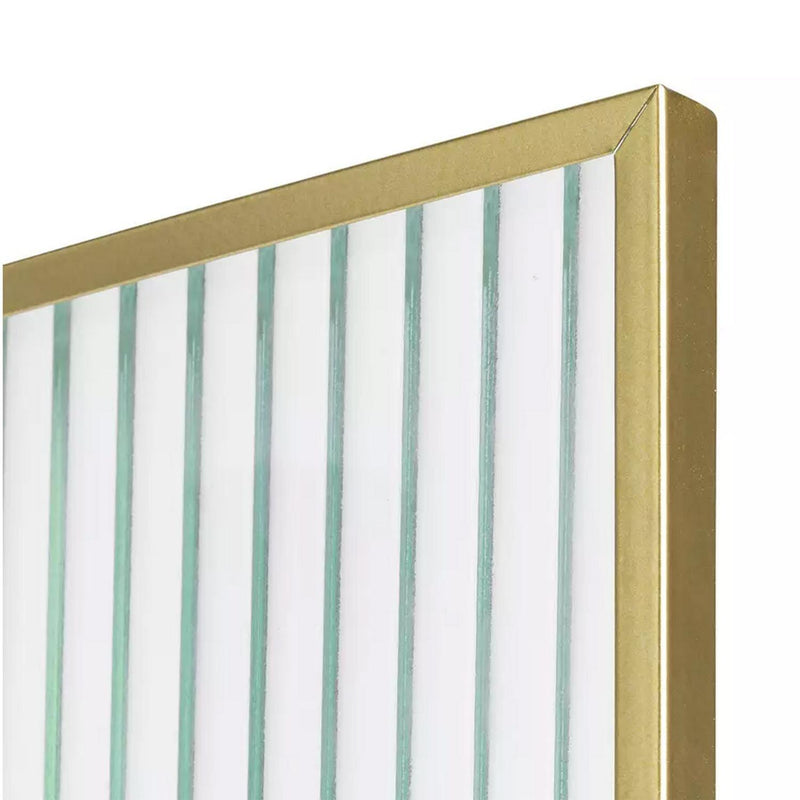 Habitat Reeded Glass Frame Gold 4x6 inch, UK version
