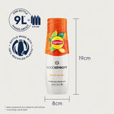 Lipton Sodastream Peach Flavour Ice Tea Sparkling Drink Mix 440ml