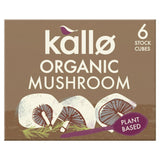 Kallo Organic Mushroom Stock Cubes 66g, UK version