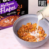 FUEL10K Chocolate Multigrain Flakes 350g - British product