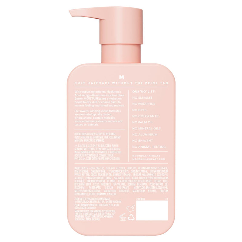 Monday Haircare Moisture Conditioner 350ml, imported from the UK