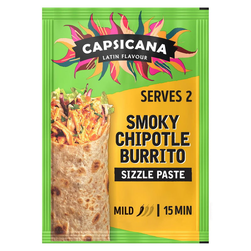 Capsicana tomato chipotle cooking paste tinga 60g - British product