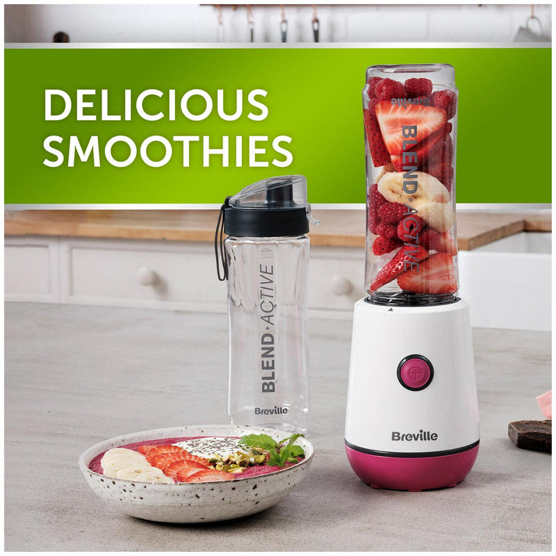 Breville VBL248 Blend Active Personal Blender – Pink