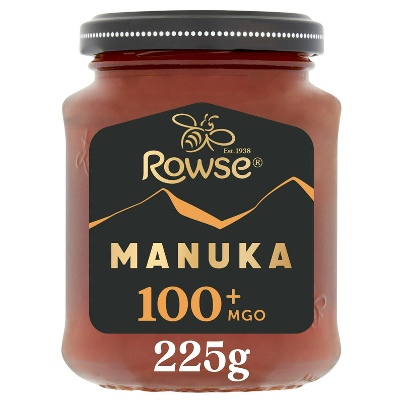 Rowse Manuka Honey 100+ MGO 225g, imported from the UK