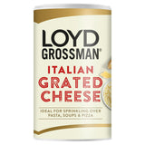 Loyd Grossman Italian Grated Cheese 80g, UK version