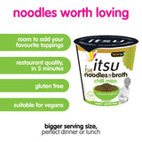 itsu Big Chilli Miso Instant Noodles Pot 98g, UK version