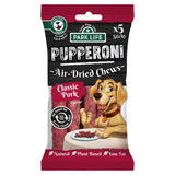 Park Life Pupperoni Classic Pork Sticks x5, imported from the UK