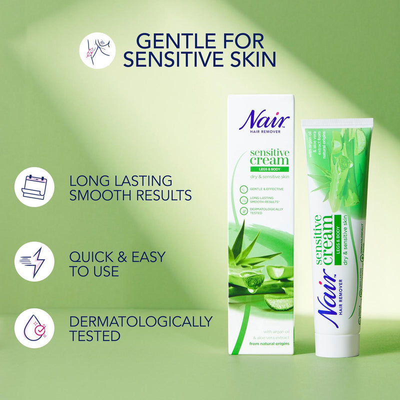Nair hair remover sensitive cream 100ml, UK version