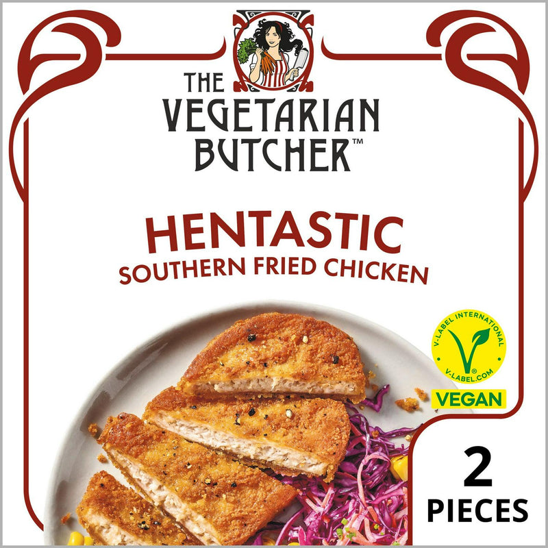The Vegetarian Butcher vegan chicken fillet Southern Fried 200g (British brand)