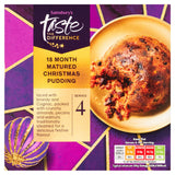 Sainsbury's 18 Month Matured Christmas Pudding, Taste the Difference 400g