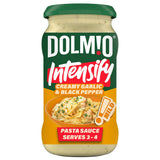 Dolmio creamy garlic black pepper pasta sauce 390g - British product