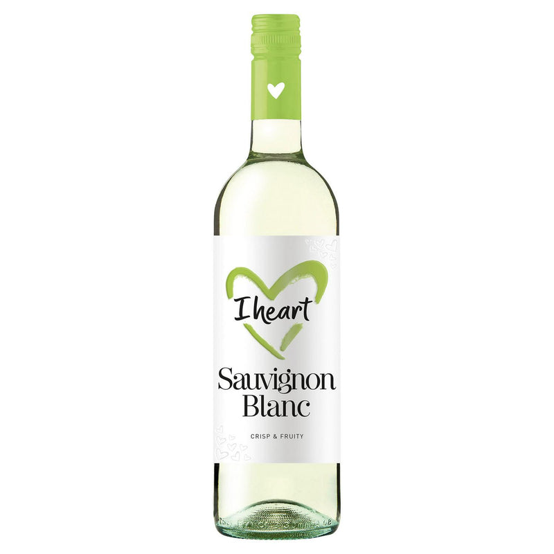 I Heart Sauvignon Blanc 75cl, imported from the UK