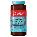 Geeta's Fiery Tomato & Black Garlic Cooking Sauce 340g