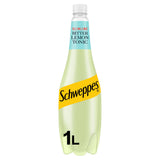Schweppes Slimline Bitter Lemon soft drink 1L (British brand)
