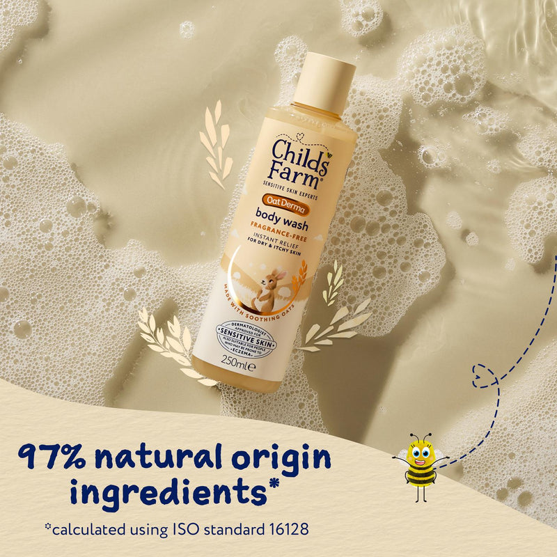 Childs Farm Oat Derma Body Wash 250ml - British product