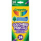 Crayola coloured pencils 24pack - British product