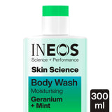 Geranium and Mint Moisturising Body Wash with Cooling Tech, 300ml