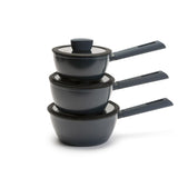 Habitat 3 Piece Saucepan Set 16-20cm, UK version