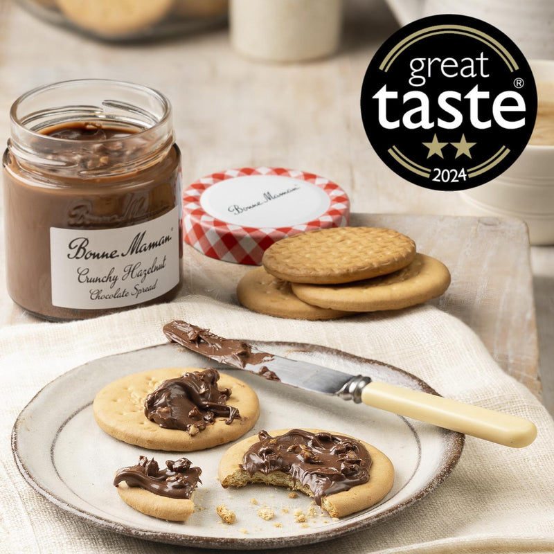 Bonne Maman Crunchy Hazelnut Chocolate Spread 250g - British product