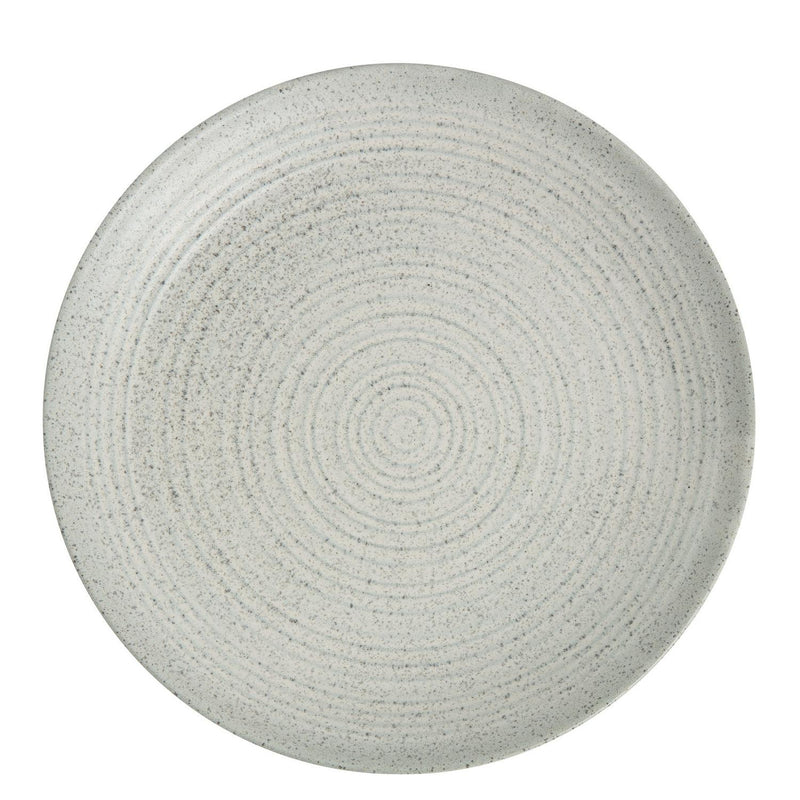 Habitat Textured Ripple Side Plate Chalk grey, UK version