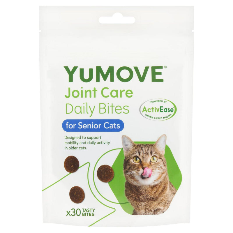 YuMOVE Joint Care Daily Bites for Senior Cats 45g (British brand)