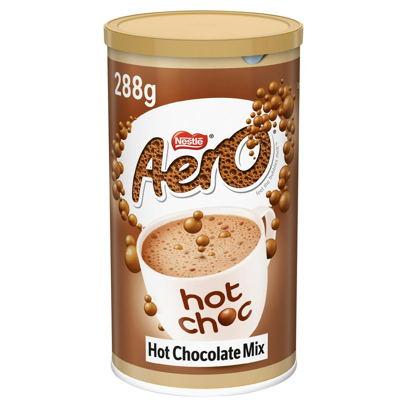 Aero Instant Hot Chocolate Powder Jar 288g - British product
