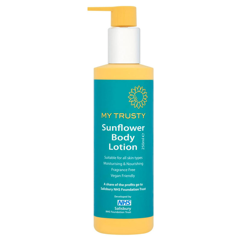 My Trusty Sunflower Body Lotion 250ml, imported from the UK