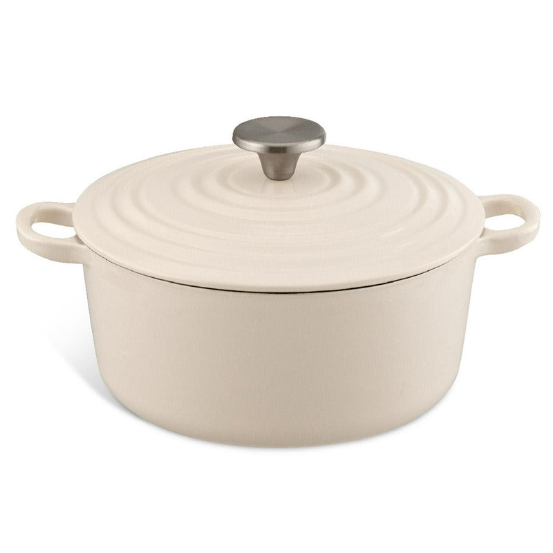 Habitat cream cast iron casserole dish 3.3 Litre, UK version
