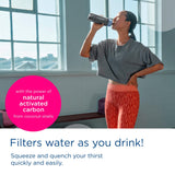Brita Sports Water Filter Bottle Dark Green 600ml - British product