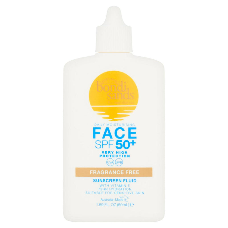Bondi Sands Daily Face SPF 50+ Fluid 50ml - British product