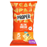 Proper All the Cheese Lentil Chips 5 x 14g