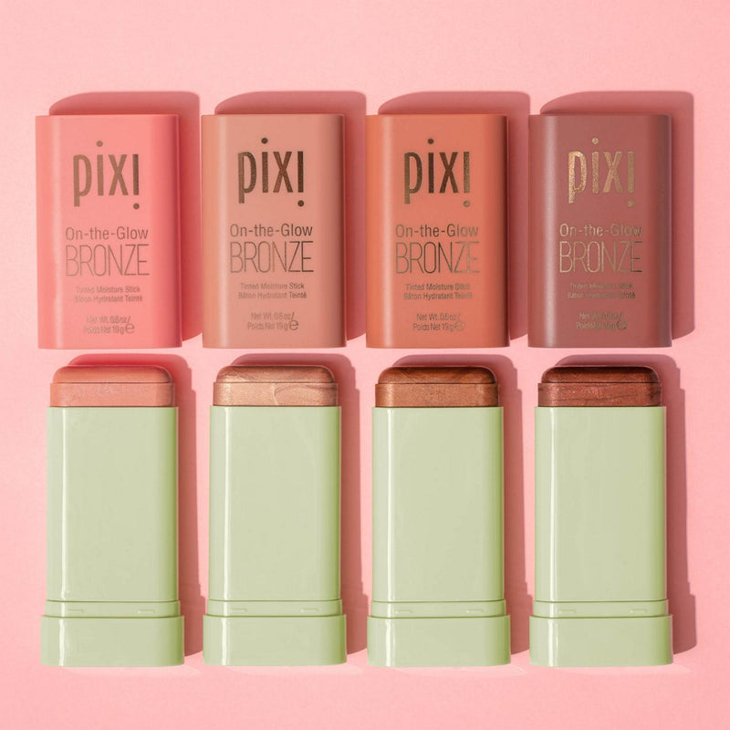 Pixi Bronze Tinted Moisture Stick Soft Glow 19g, imported from the UK