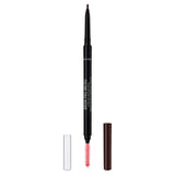 Rimmel London Brow Pencil Dark Brown 0.9g, imported from the UK