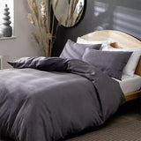 Habitat Waffle Bedding Set Charcoal