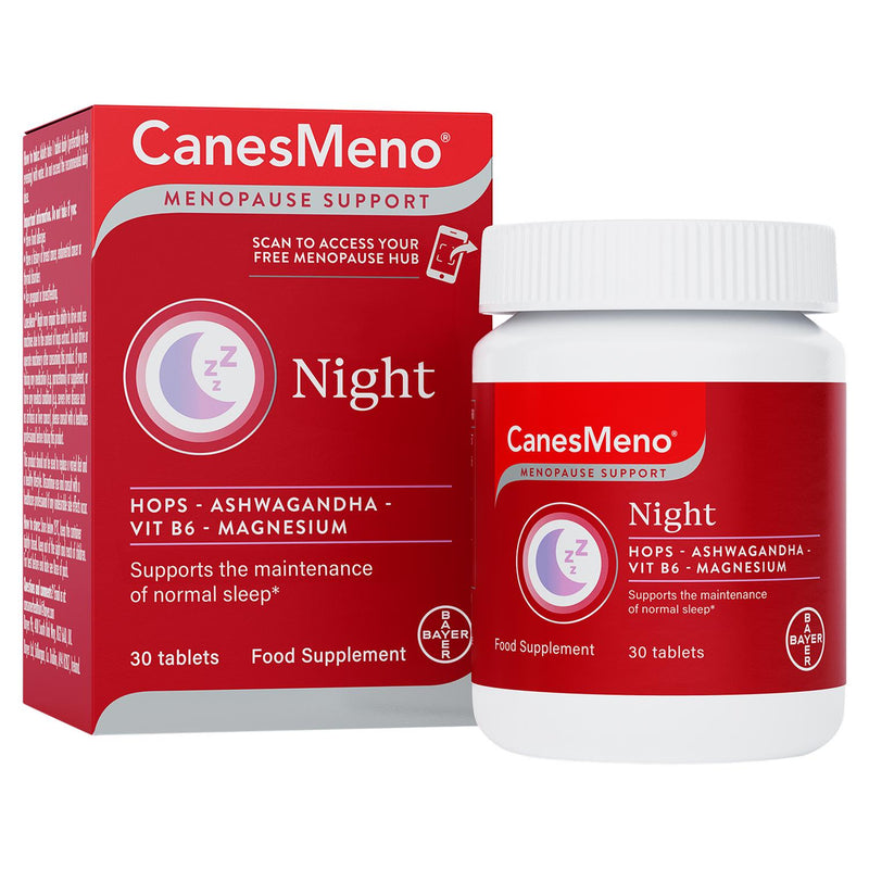 CanesMeno Menopause Support Night Tablets 30 - British product