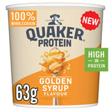 Quaker porridge pot golden syrup 63g (British brand)