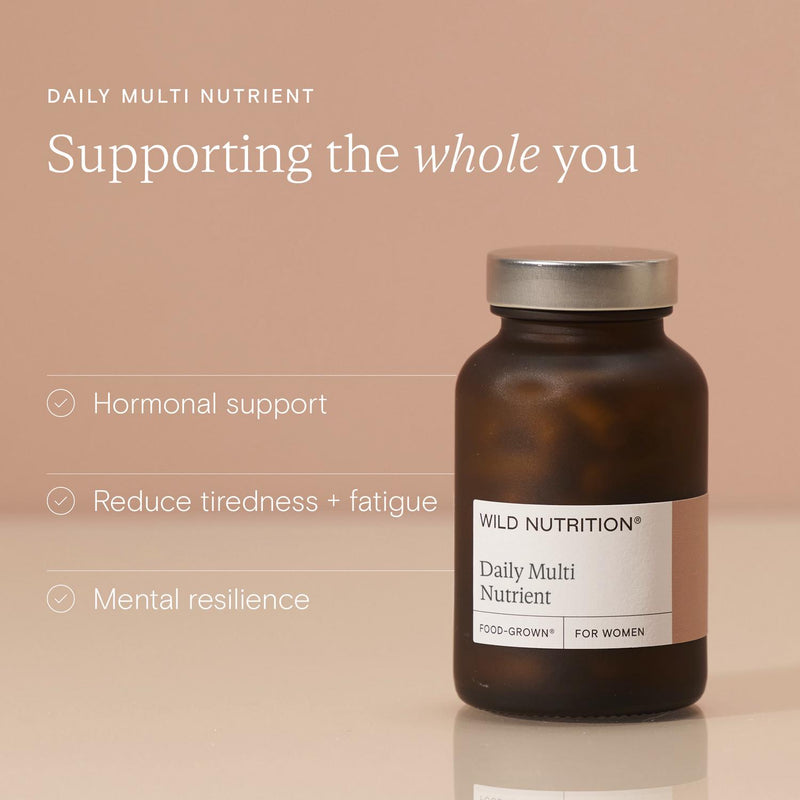 Daily Multi-Nutrient Capsules with Ashwagandha for Hormone and Energy Support, 60 Capsules