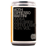 Moth Espresso Martini can 125ml, imported from the UK