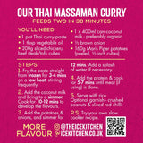 Ice Kitchen Thai Massaman Curry Paste 2 x 77g, UK version